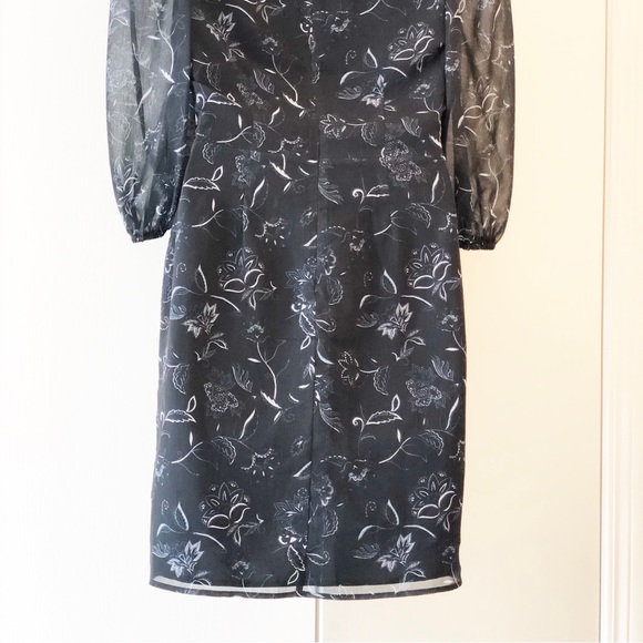 Anthropology’s Lovely Floral Print Halogen Brand Dress. Size: Small - Picture 12 of 15